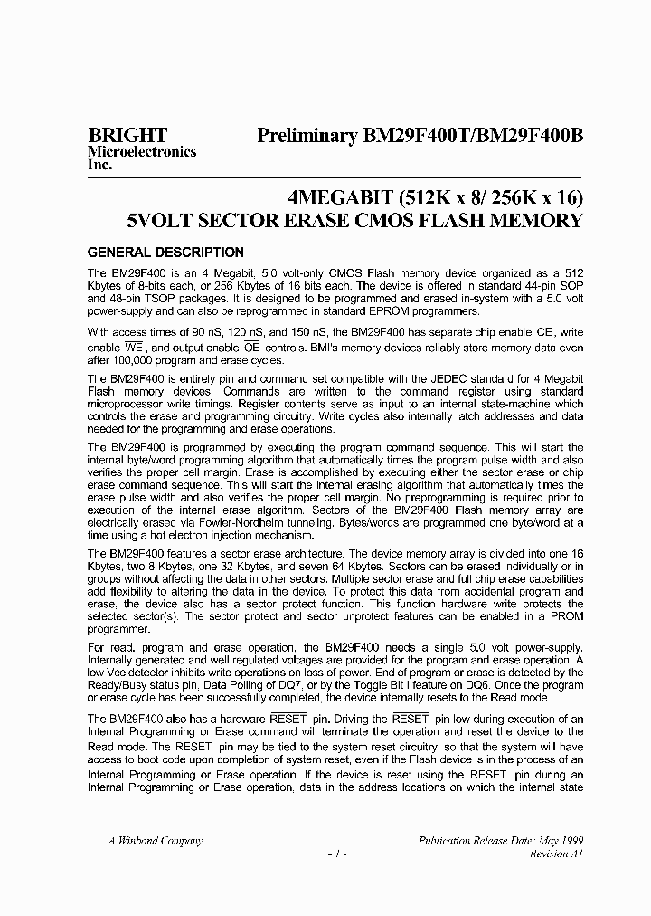 29F400B-12PC_1618857.PDF Datasheet