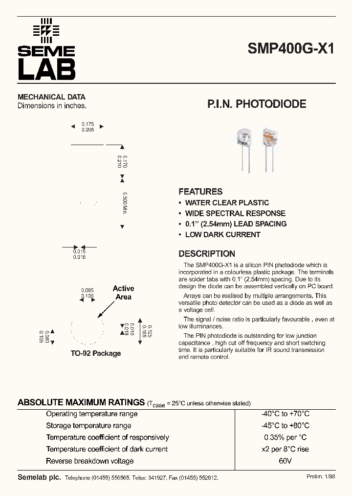 SMP400G-X1_1620180.PDF Datasheet
