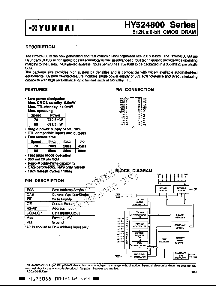 HY524800J-80_1620363.PDF Datasheet