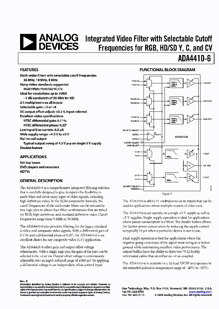 ADA4410-6ACPZ-R2_1625379.PDF Datasheet