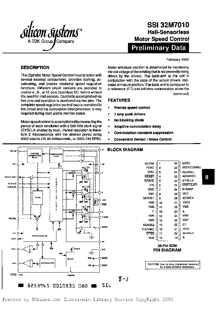 SSI32M7010-CM_1626007.PDF Datasheet