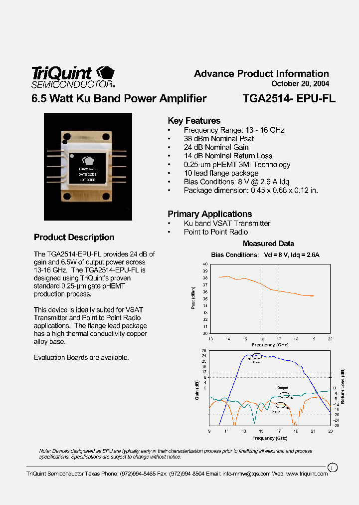 TGA2514-EPU-FL_1634550.PDF Datasheet