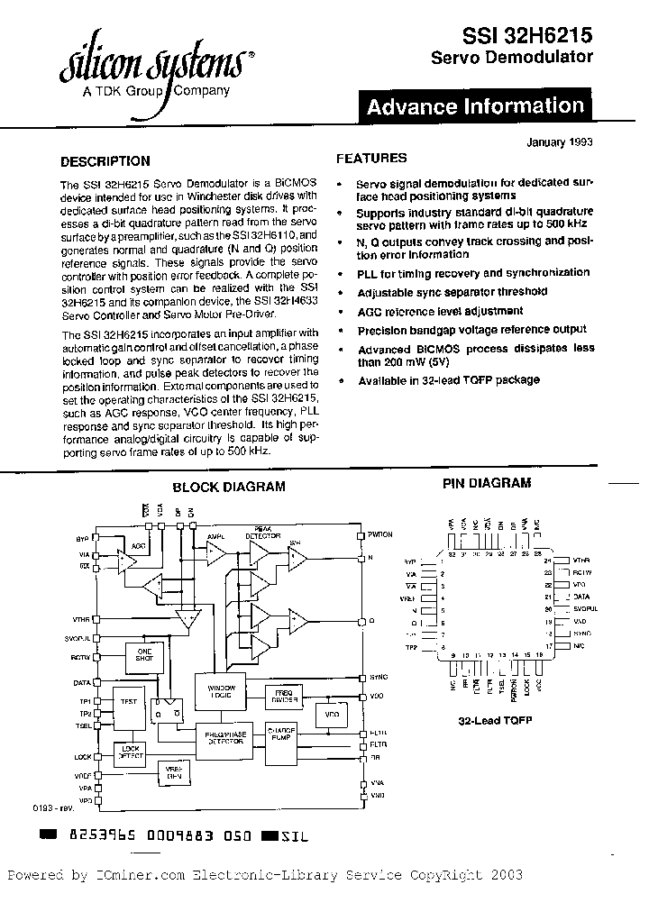 SSI32H6215-CGT_1637057.PDF Datasheet