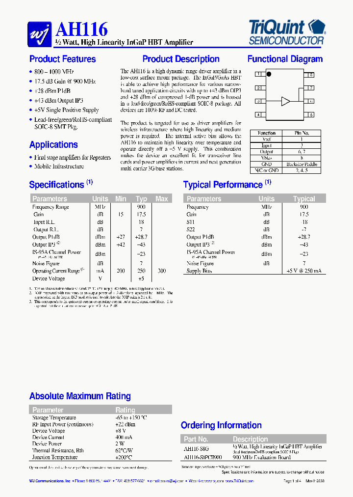 AH116-S8G_1637596.PDF Datasheet