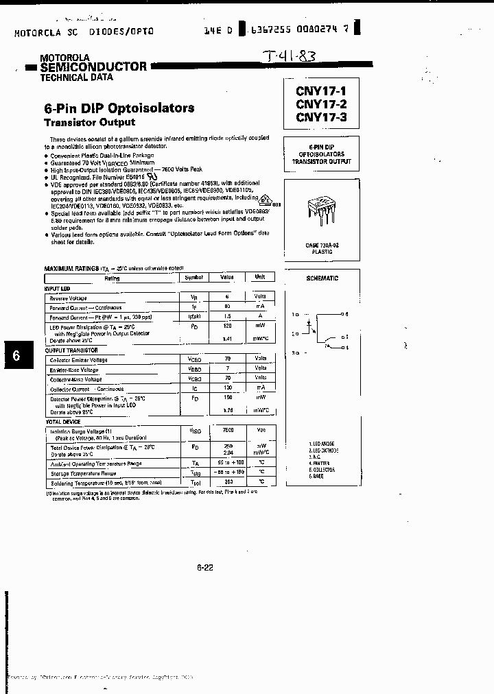 CNY17-3R_1638356.PDF Datasheet