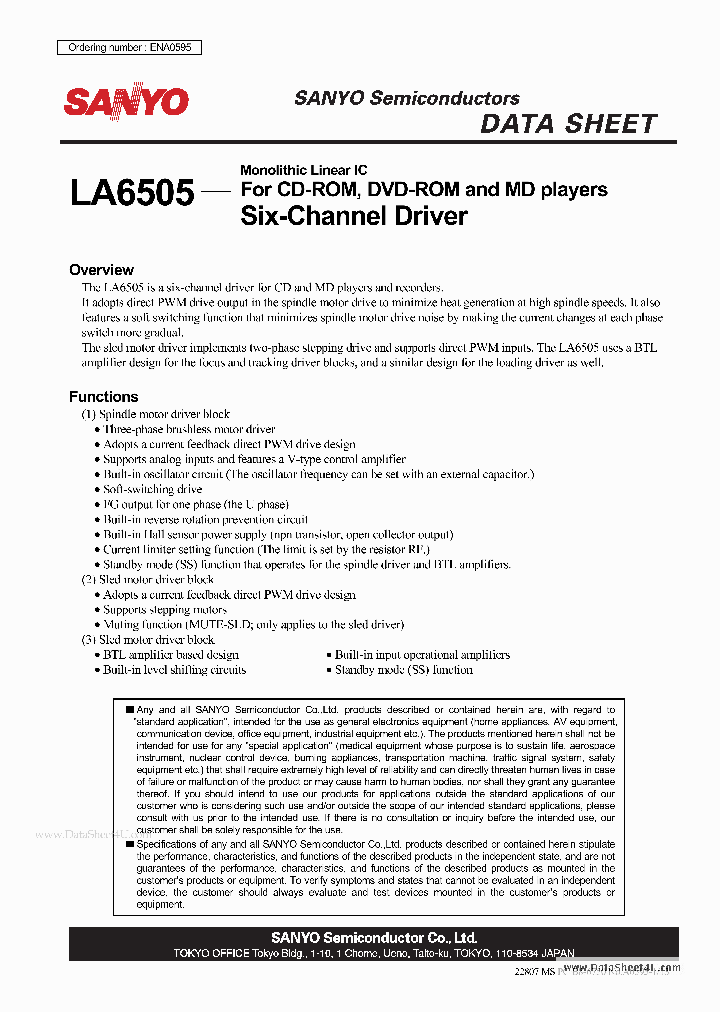 LA6505_1821625.PDF Datasheet
