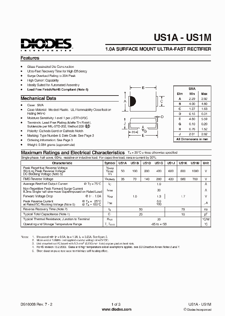US1M-13-F_1644146.PDF Datasheet
