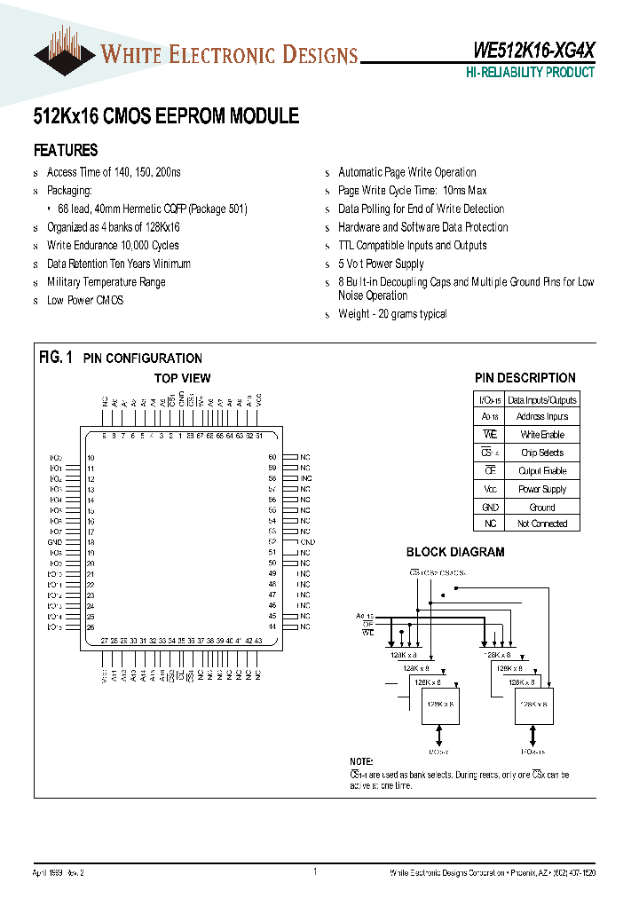 WE512K16-XG4X_1637679.PDF Datasheet