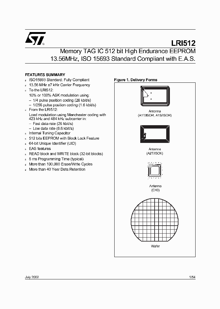 LRI512-A1TISOR_1645989.PDF Datasheet