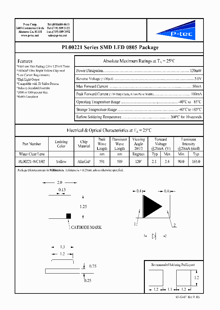 PL00221-WCY02_1828793.PDF Datasheet
