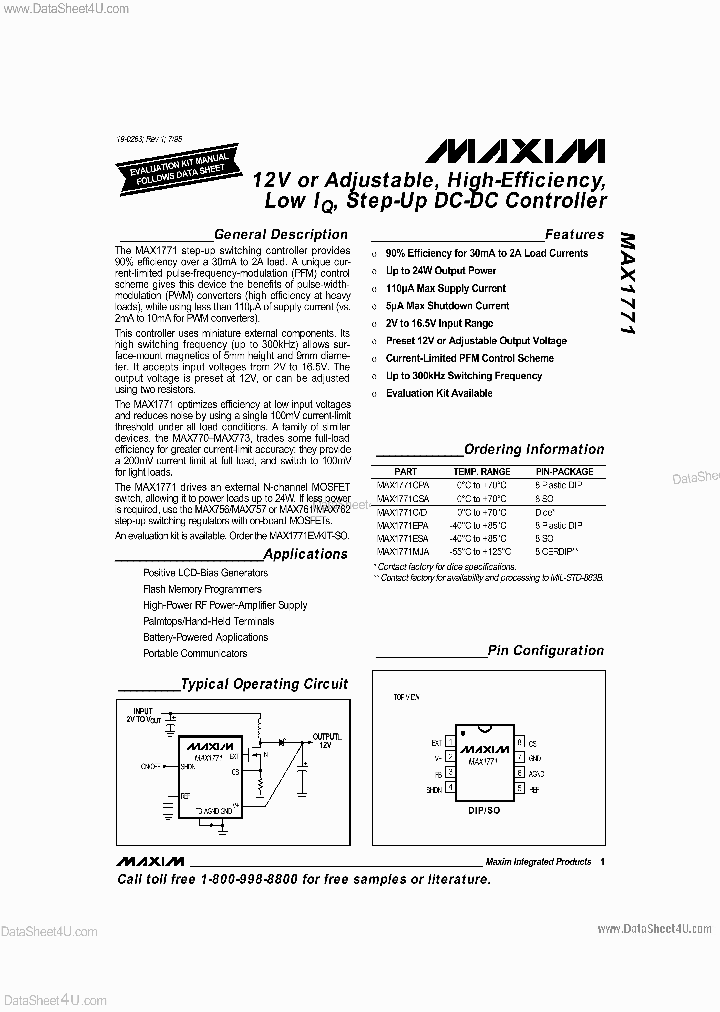 MAX1771_1828854.PDF Datasheet