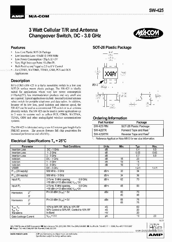 SW425_1829114.PDF Datasheet