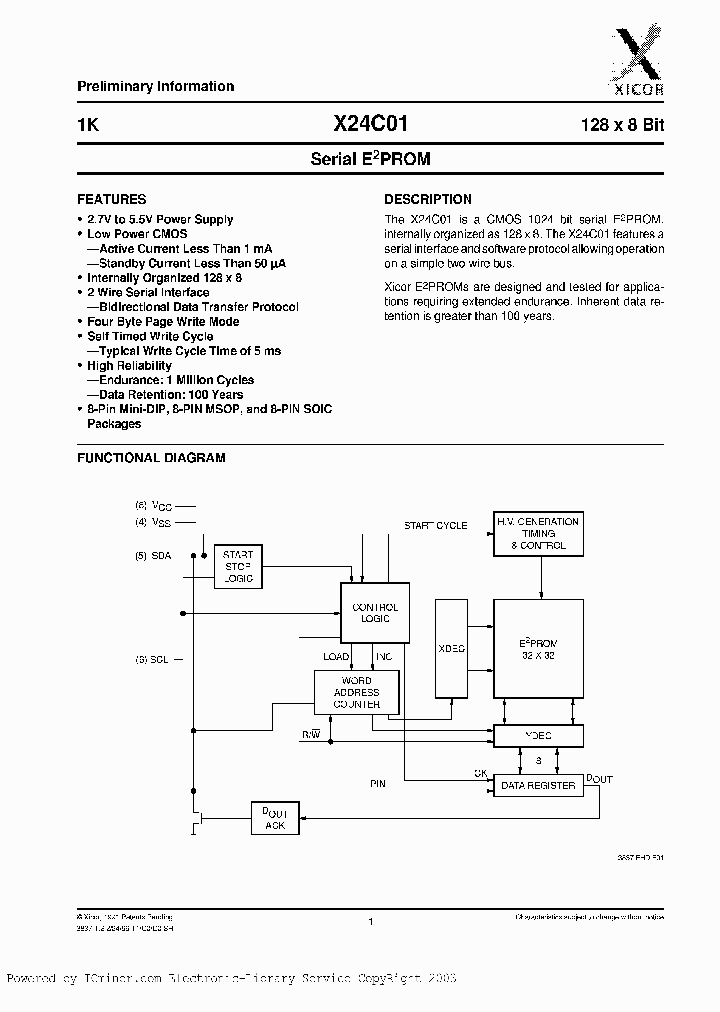 X24C01S-35C7000_1644729.PDF Datasheet