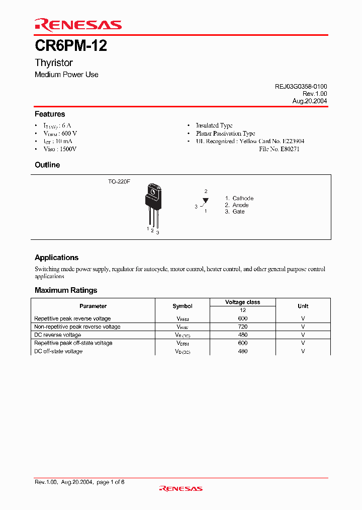 CR6PM-12A-A8_1831689.PDF Datasheet