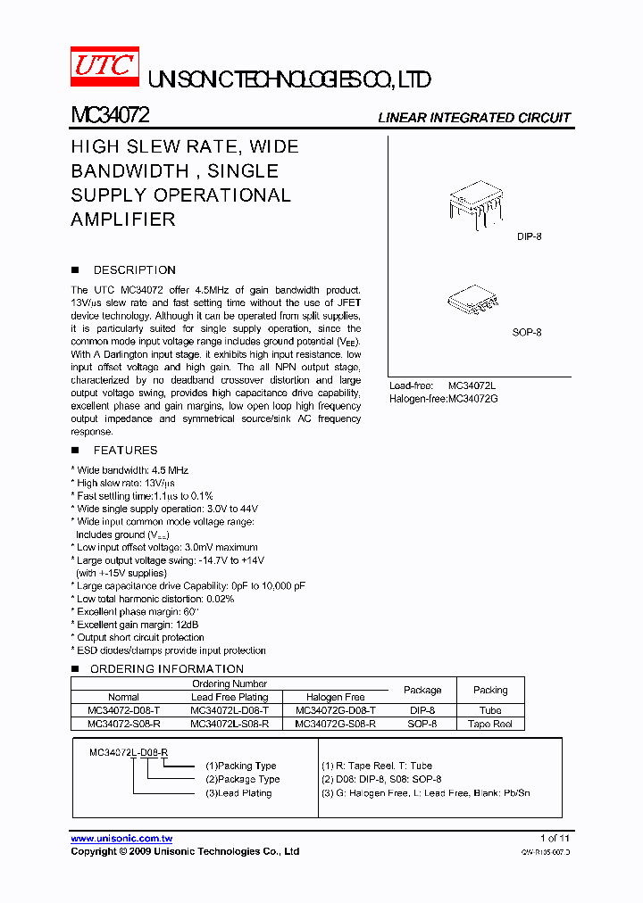 MC34072G-S08-R_1833915.PDF Datasheet