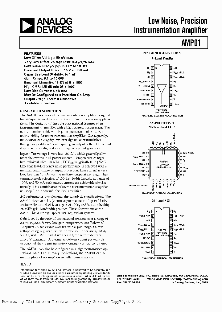 AMP-01BTC883_1641917.PDF Datasheet