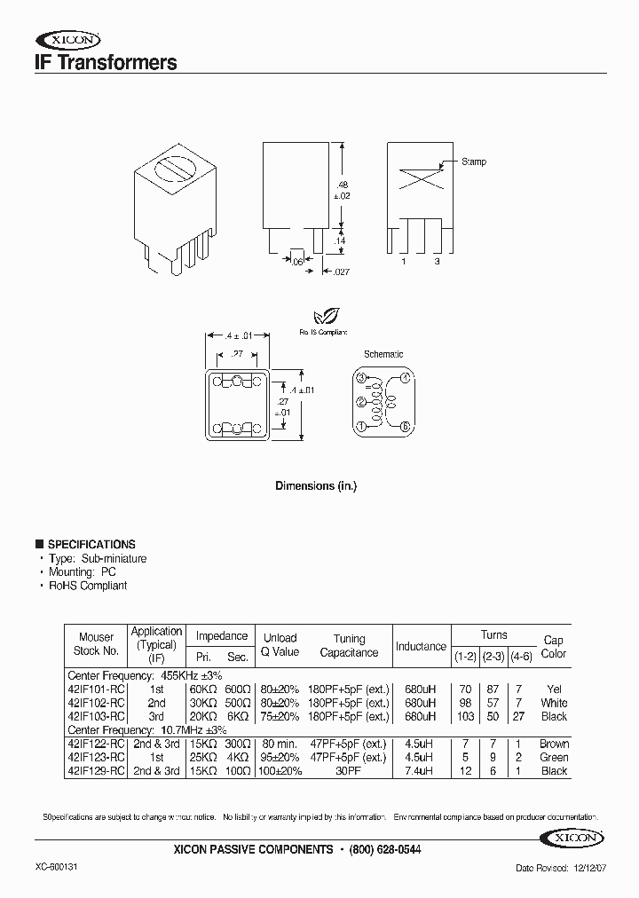 42IF129-RC_1659564.PDF Datasheet