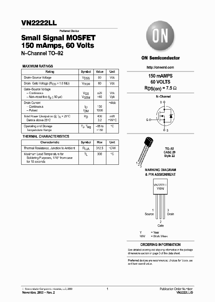 VN2222LLD_1661549.PDF Datasheet