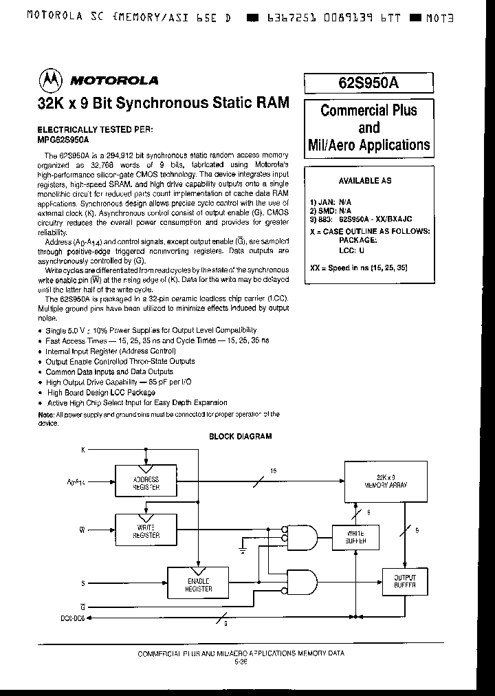 62S950A-15BUAJC_1662798.PDF Datasheet