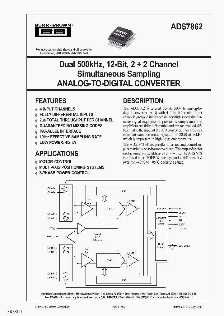 ADS7862YB250_1663081.PDF Datasheet
