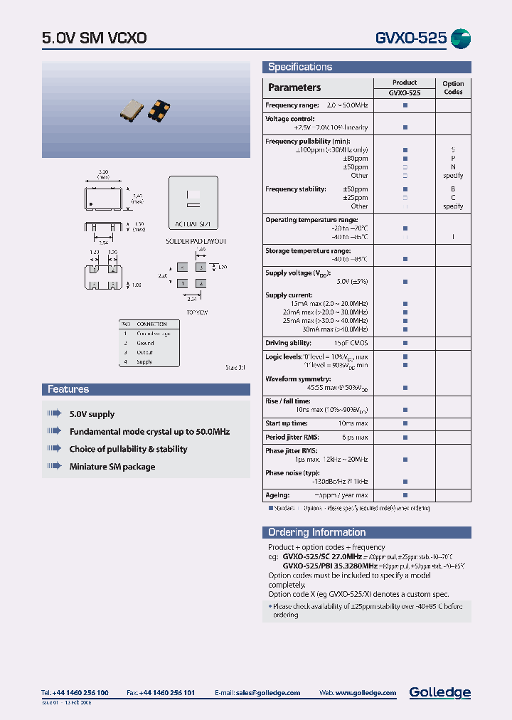 GVXO-525PBI_1656315.PDF Datasheet