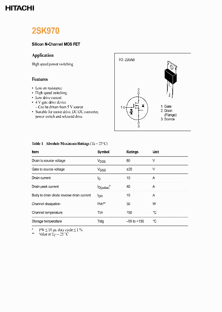 2SK970_1662913.PDF Datasheet