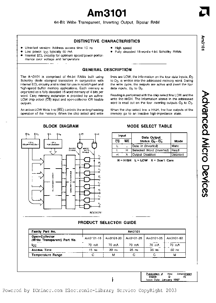 AM3101-1BFA_1671155.PDF Datasheet
