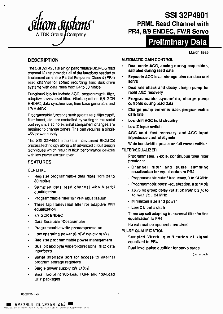SSI32P4901-CG_1673326.PDF Datasheet
