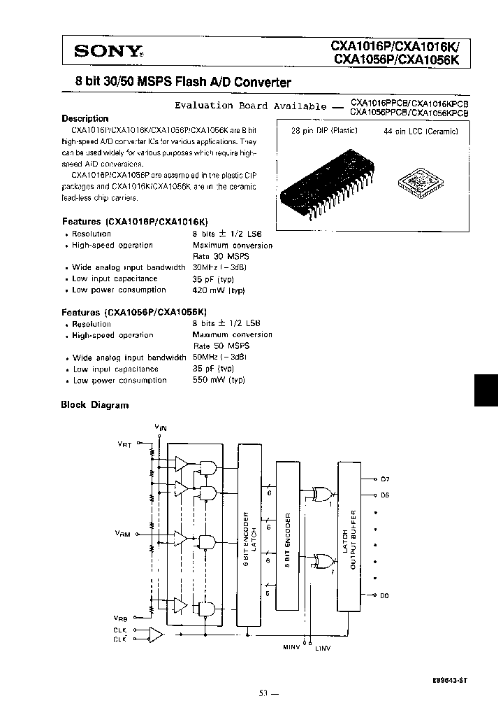 CXA1016P_1678088.PDF Datasheet