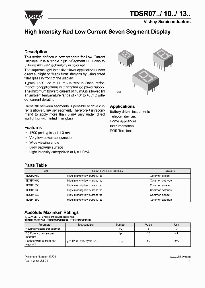 TDSR071013_1841942.PDF Datasheet
