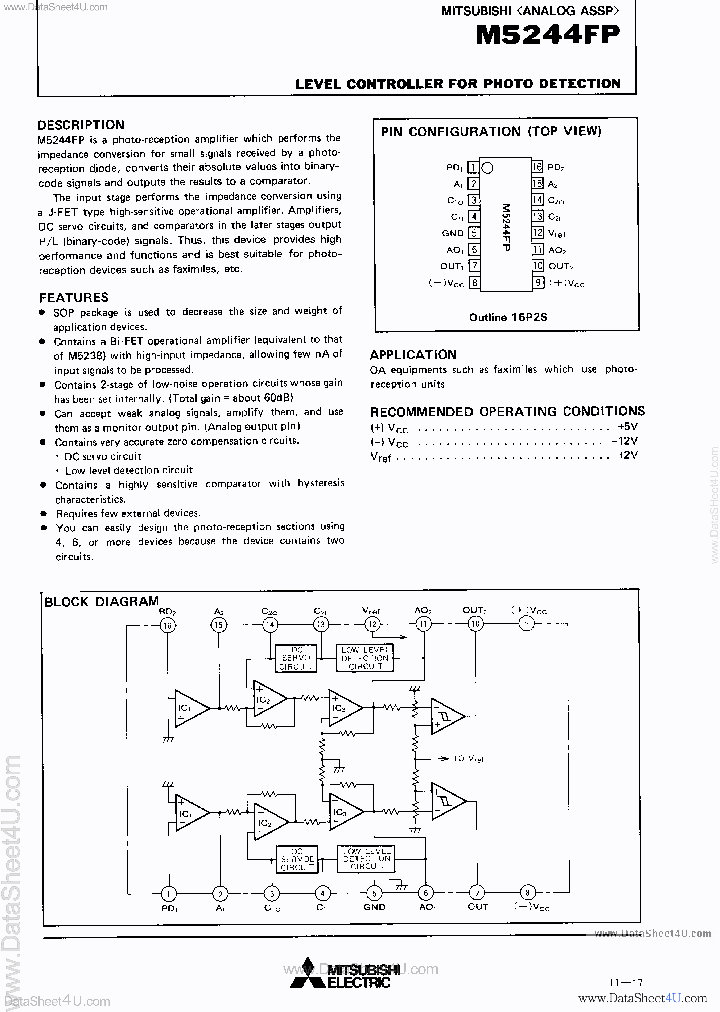 M5244FP_1843219.PDF Datasheet