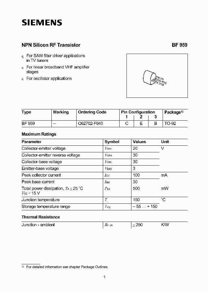 Q62702-F640_1687933.PDF Datasheet