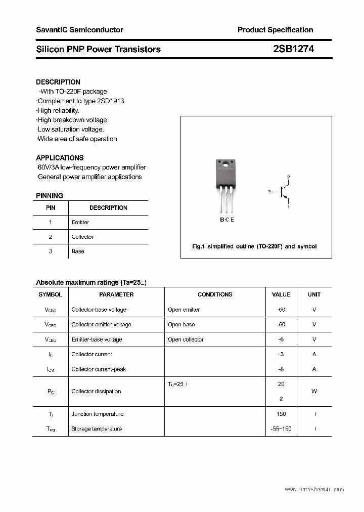 2SB1274_1845166.PDF Datasheet