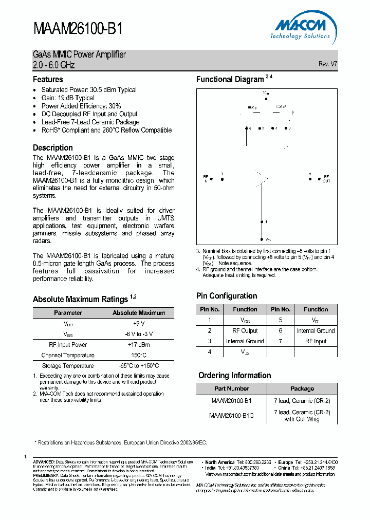 MAAM26100-B1V7_1846602.PDF Datasheet