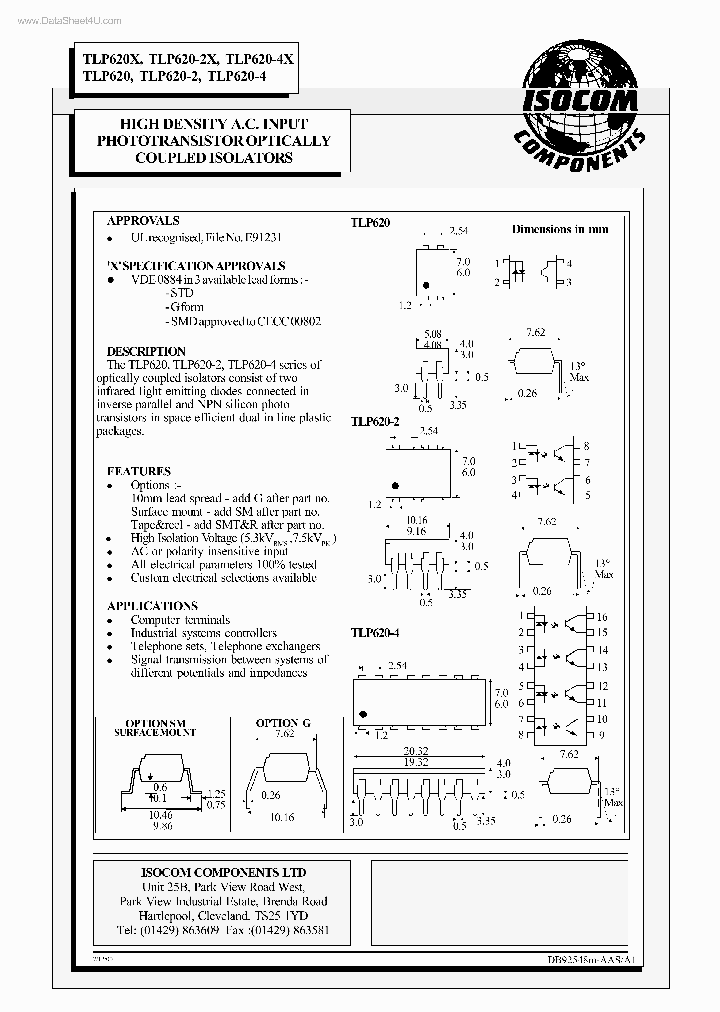 TLP620_1848823.PDF Datasheet