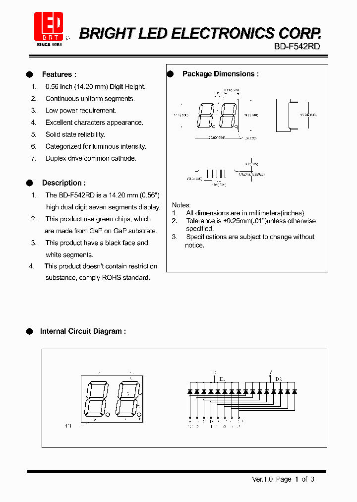 BD-F542RD_1848848.PDF Datasheet