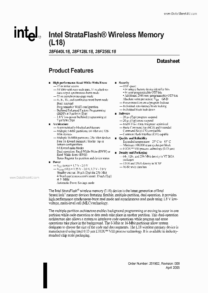PH28F128L18_1849054.PDF Datasheet
