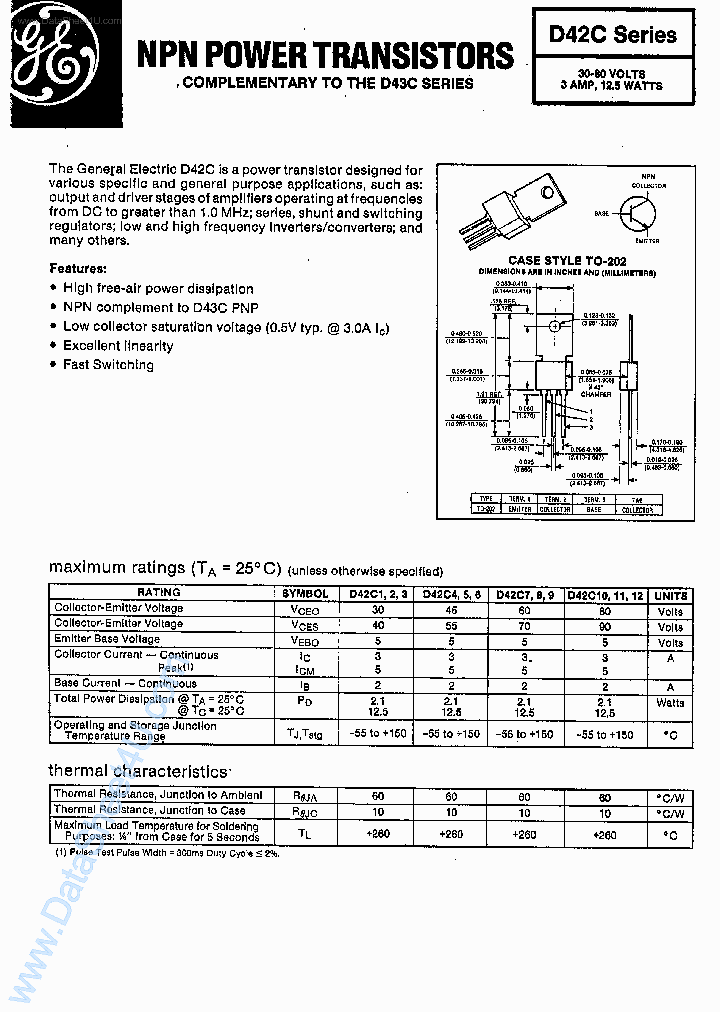 D42C10_1854289.PDF Datasheet
