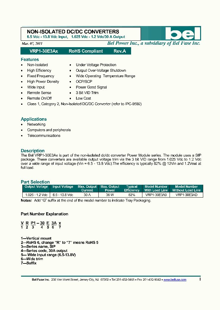 VRP1-30E3A_1854474.PDF Datasheet