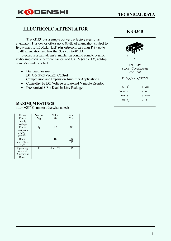 KK3340_1854509.PDF Datasheet