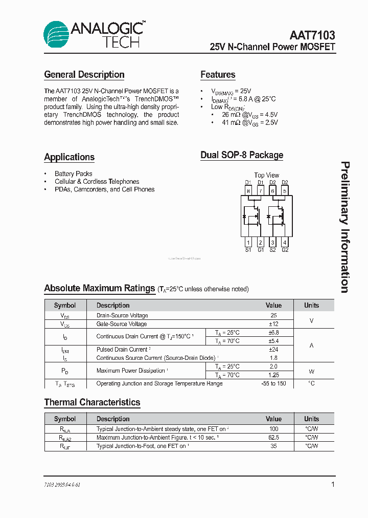 AAT7103_1854783.PDF Datasheet