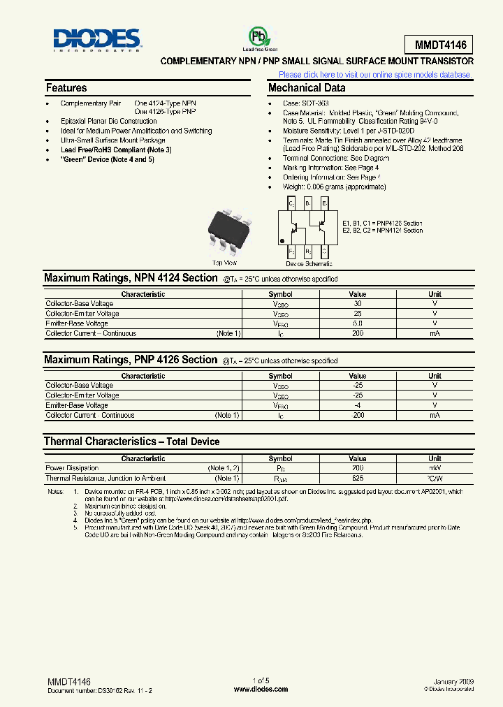 MMDT414609_1861269.PDF Datasheet