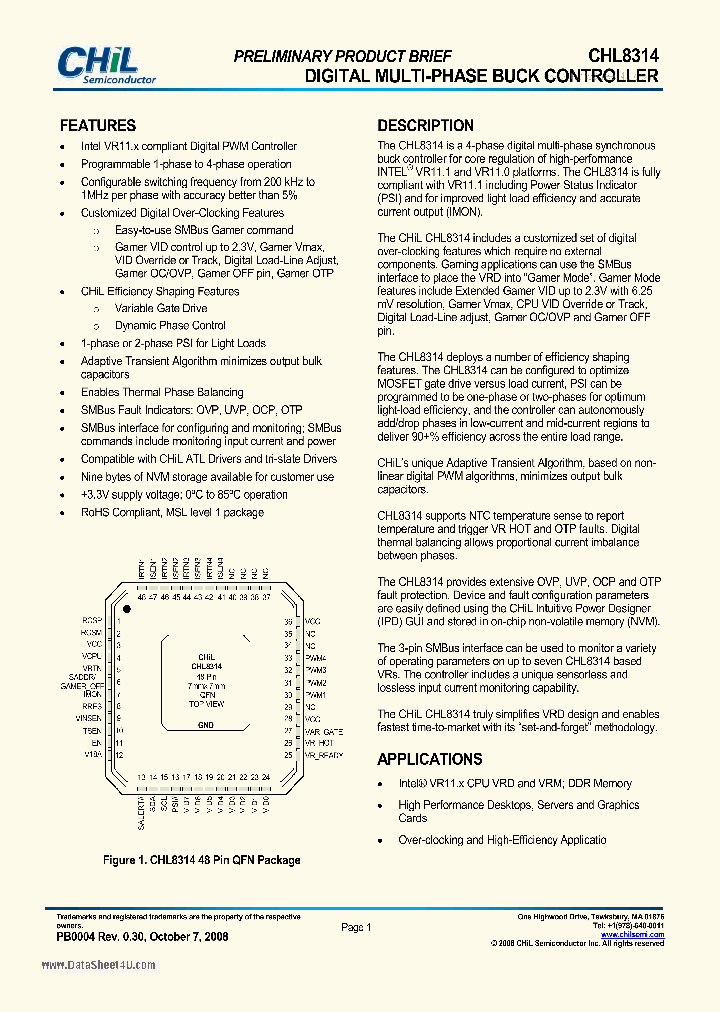 CHL8314_1864165.PDF Datasheet