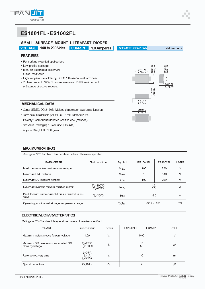 ES1001FL_1865272.PDF Datasheet