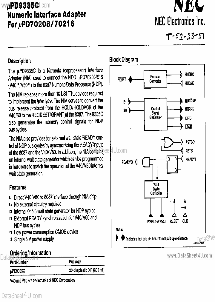 UPD9335C_1865286.PDF Datasheet