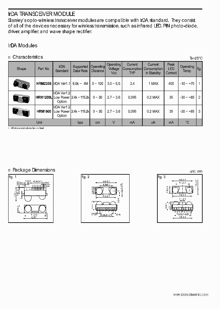 HRM1800_1865920.PDF Datasheet