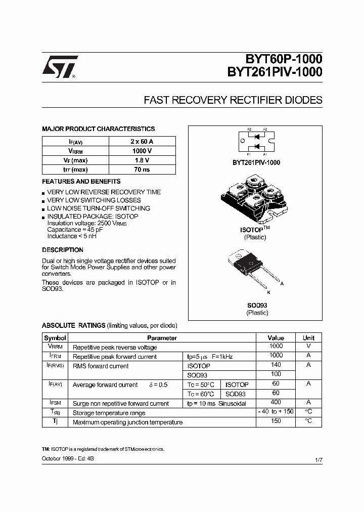 BYT60P-1000_1875798.PDF Datasheet