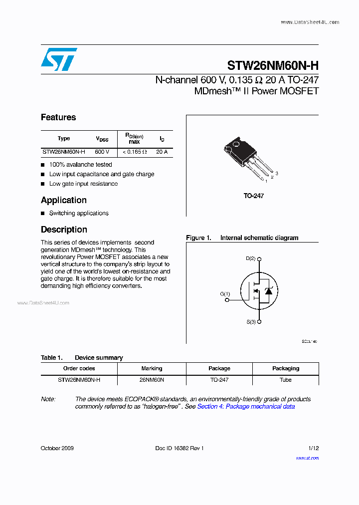 STW26NM60-H_1877387.PDF Datasheet