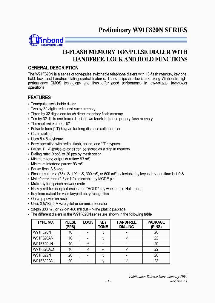 W91F820N-SERIES_1878136.PDF Datasheet
