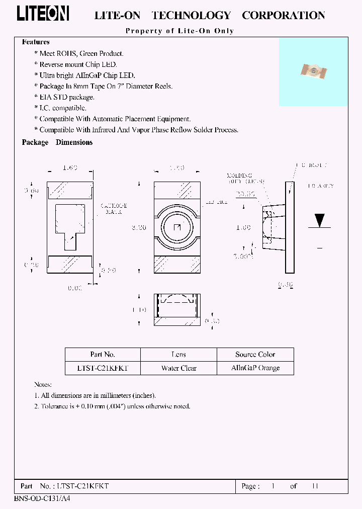 LTST-C21KFKT_1883544.PDF Datasheet